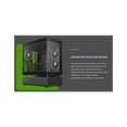 thumbnail image 4 of GAMEMAX Infinity N80 BK Black Curved Tempered Glass USB3.0/Type C ATX Mid Tower Case w/6 PWM ARGB Fans (Pre-Installed), 4 of 15