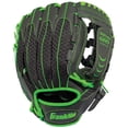 thumbnail image 3 of Franklin Sports Teeball Infinite Web/Shok-Sorb Combo Series Fielding Left Hand Glove, 10.5-Inch, Graphite/Lime, 3 of 7