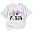thumbnail image 3 of SONXAHE Toddler Boys' T Shirt Father's Day Graphic Crew Neck Short Sleeve Tee Lightweight Leisure Tshirt White, 3 of 3