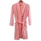 thumbnail image 1 of Minnieouse Ropa de dormir Hotel Toalla de baño grande lavable Adulto Albornoz largo Camisón ligero y transpirable Pijamas de invierno Batas de baño Pijama Rosado Minnieouse AP012963-02, 1 of 6