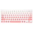 thumbnail image 2 of Keyboard Cover Silicone Keyboard Protector Pink Gradient Design Daily Use 12x17.5CM Protective 1Pcs, 2 of 5