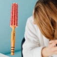thumbnail image 5 of Round Hair Brush Small Roller for Styling Massaging Scalp Men Women 16 Rows Dia 4.2cm, 5 of 10