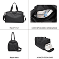 thumbnail image 2 of Maleta Deportiva Bolsa Gym Malubero,Negro, 2 of 5