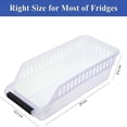 thumbnail image 4 of 4PCS Refrigerator Organizer Bins Baskets  Ideal for Fridge and Freezer Organization and Counter Food Container  Multi-color, 4 of 7