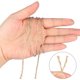 thumbnail image 2 of 100 m de hilo de yute para jardinería, cuerda natural, hilo de yute fino para jardinería, decoración de bodas, artes creativas, envoltura de regalos DIY, 2 of 8