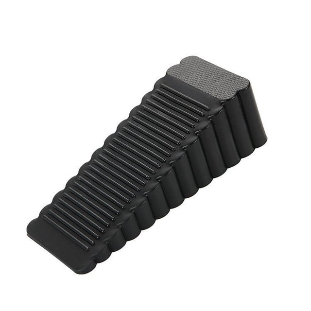 Tope de puerta para el hogar, tope de puerta de silicona sin perforaciones, a prueba de viento, anticolisión, tope de puerta transparente, tope de puerta de seguridad con tarjeta