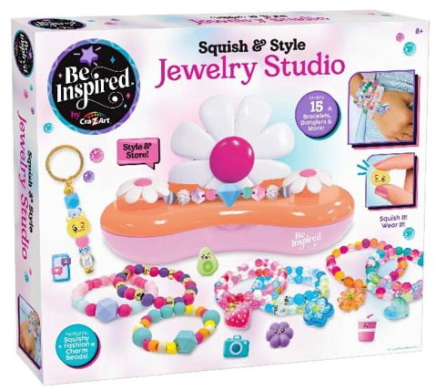Be Inspired Squishy Bead Studio Maker for Kids, Unisex, Ages 8 ...