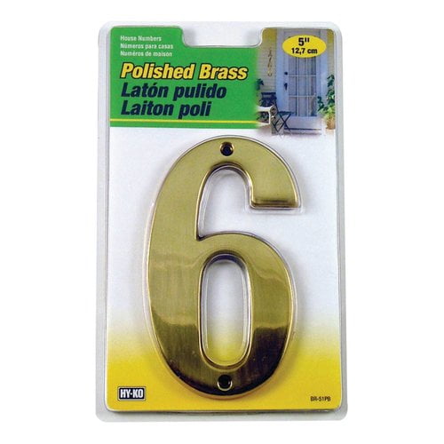 HyKo Flush Mount House Number