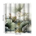 thumbnail image 3 of Cqxid Shower Curtain Under $15 Bathroom Shower Curtain Abstract Plant Flower Color Shower Curtain Bathroom Partition Curtain Waterproof Polyester Cloth Door Curtain, 3 of 6