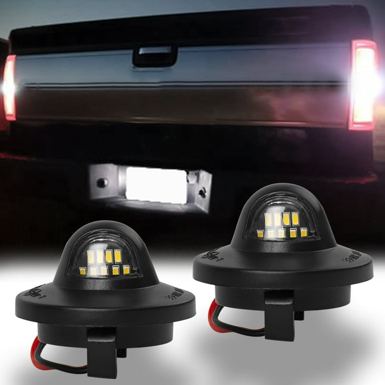 LED License Plate Lights For Ford F150 F250 And Ranger Explore Set