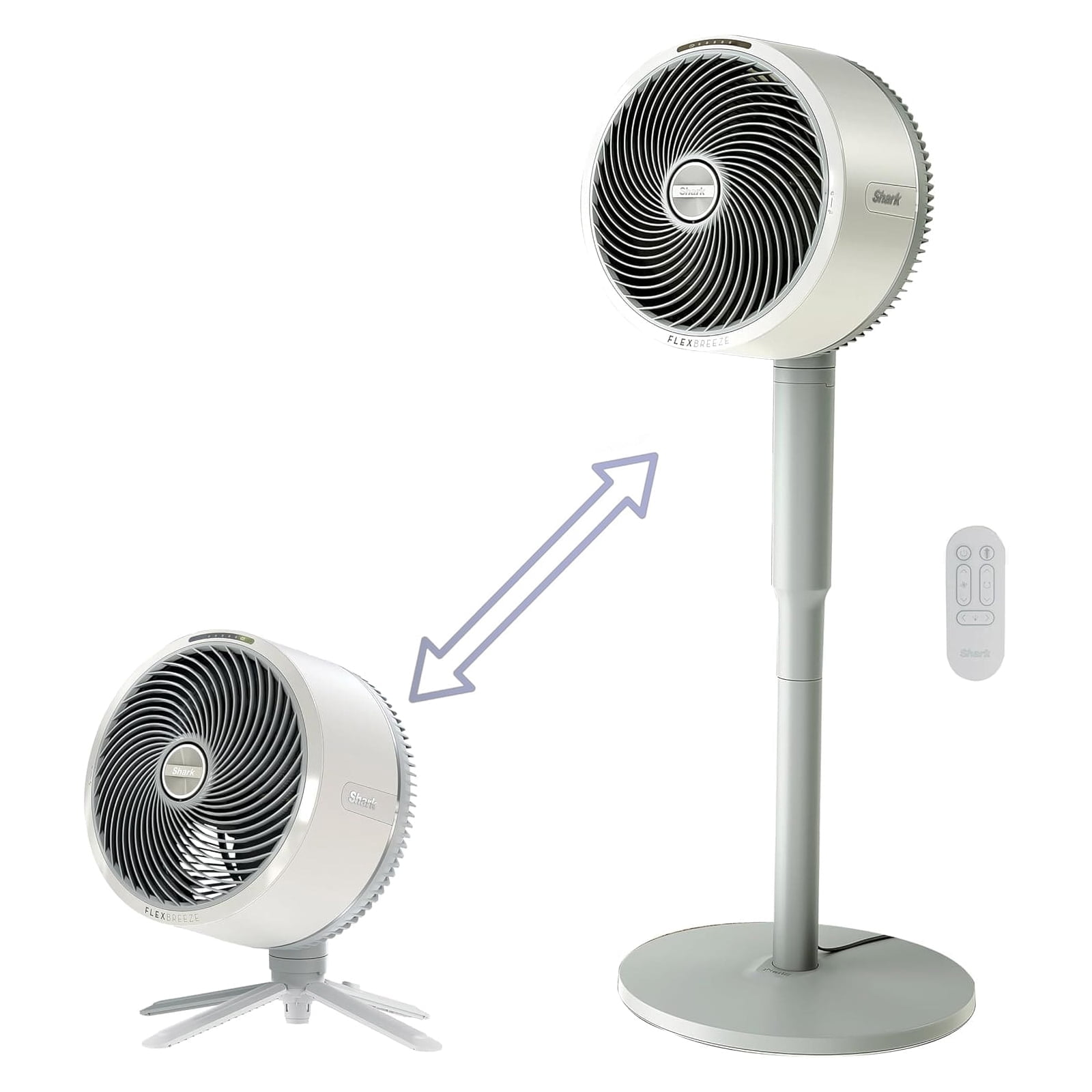 Shark FlexBreeze HydroGo Portable Misting Fan, Corded & Cordless