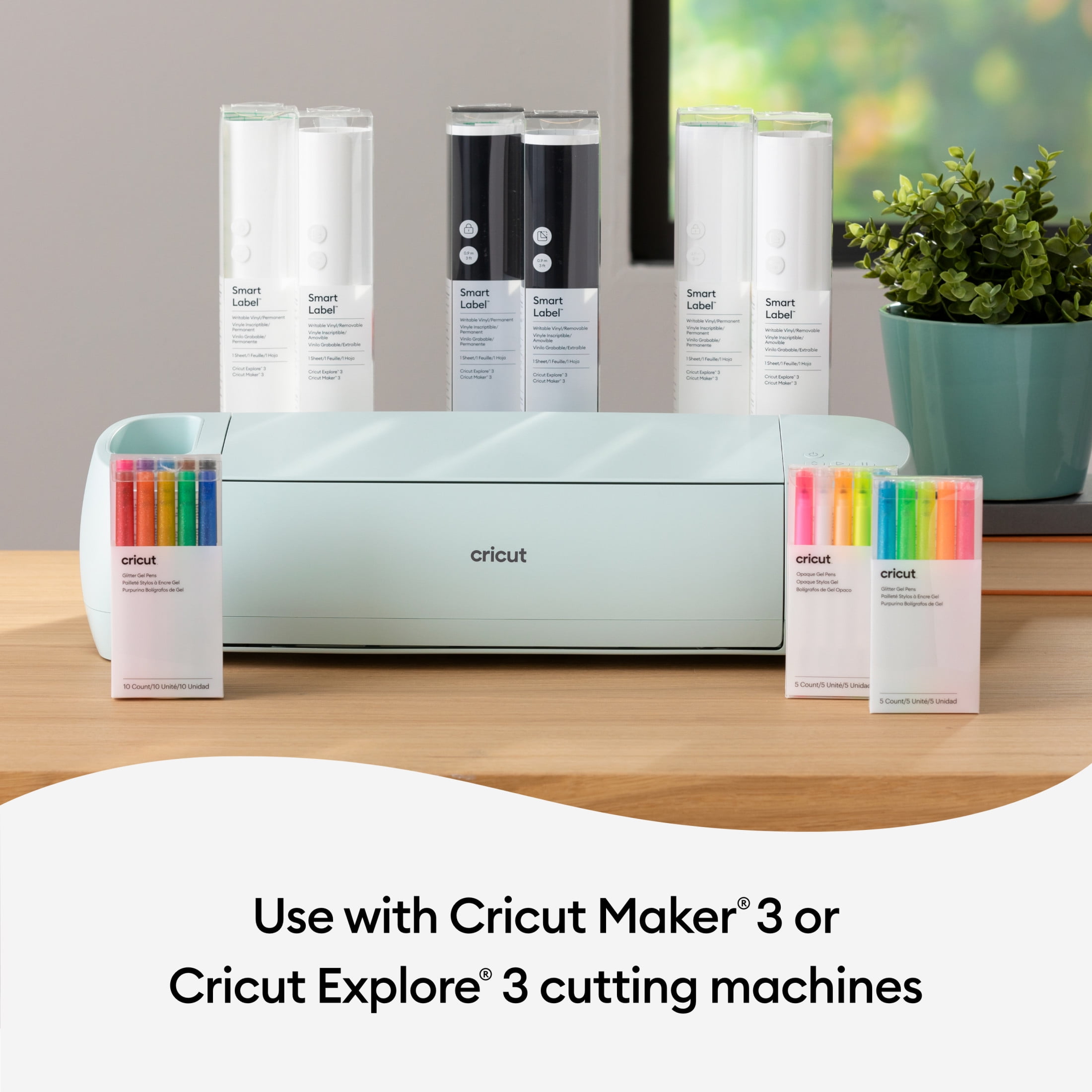 Cricut Smart Label Writable Vinyl Removable (3 ft), 13" x 36"