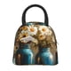 thumbnail image 1 of Fotbe Rustic Daisy Mason Jars Bolsa de Almuerzo con Estampado, Lonchera Aislada, Contenedor de Comida Reutilizable Tipo Cooler a Prueba de Fugas, 1 of 6