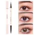 thumbnail image 2 of SharkTRUE Double-headed Eyebrow Pencil Ultral-fine Triangle Pen High Pigmemt Not-smudg., 2 of 8