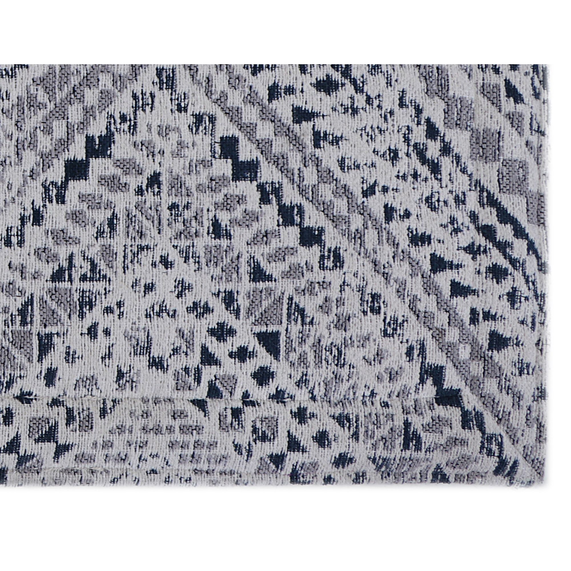 Rugsmith Gray Machine Woven Cheyenne Anti-Fatigue Kitchen Mat, 20" x 36"
