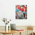 thumbnail image 2 of Nawypu  Canvas Wall Art Street Graffiti Wall Decor Dream Big Pop Street Art Pictures Painting Print Framed Graffiti Contemporary Artwork for Bathroom Bedroom Living Room, 2 of 4