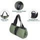 thumbnail image 5 of Rollo de herramientas, bolsa de herramientas enrollable multiusos, estuche de almacenamiento en rollo para botiquín de primeros auxilios para coche, bolsa portadora con cremallera para herra, 5 of 5
