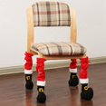 thumbnail image 3 of Muebles de Navidad Cubierta de la Pierna de la Silla Protectores de Piso Pies de Navidad Decoración de la de Santa Mesa Pierna Silla Pie Cubre, 3 of 5