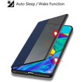 thumbnail image 3 of Funda para Huawei P30 Pro, funda de piel con tapa Smart View, protección integral de silicona suave TPU (P30pro, azul), 3 of 5