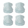 thumbnail image 1 of Uxcell Foulard de Cou, Lot de 4 Respirantes et Rafraîchissantes pour Cyclisme Course, Gris Clair, 1 of 7