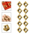 thumbnail image 6 of 10Pcs Ccmt09T304 Vp15Tf Carbide Inserts Ccmt 09 T3 / Ccmt32.51 Insert, 6 of 10