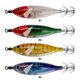 thumbnail image 4 of Anzuelos Luminosos Calamar 5 7g/8cm Anzuelo Doble para Pesca Nocturna () Rojo Y Blanco, 4 of 8