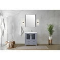 thumbnail image 5 of Lexora Home Volez 30" Single Vanity with Integrated Sink in Dark Gray, 5 of 8
