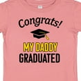 thumbnail image 4 of Inktastic Congrats My Daddy Graduated with Cap Boys or Girls Baby T-Shirt, 4 of 5