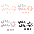 thumbnail image 4 of 4-Pack Press on Nails - 96 Pieces Long-Wear, Glossy Finish, Quick Stick, No Glue Needed, Perfect for Dance, Party, Daily Wear, Fashionable Nail Art for Women/Girls, 4 of 5