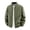 Dark Green, variant on Men's Lightweight Jackets Casual Full Zip Windbreakers Coats Track Jackets Spring Fall Golf Baseball Bomber Coats Big and Tall Dark Green XXL