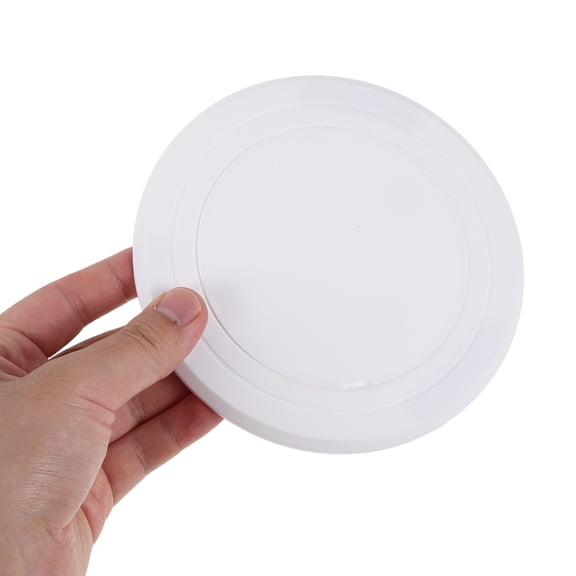DRAFIDEEP White Round Wall Hole Cover Panel Peel and Stick Access Door for Home Ceilings