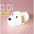 thumbnail image 4 of Dog Night Light, Puppy Soft Silicone Baby Nursery Lamp, Sensitive Tap Sleep Moment Control-2025, 4 of 5
