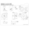 thumbnail image 2 of Kingston Brass KB3631PX Single Handle Tub & Shower Faucet, 2 of 2