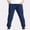 Navy, variant on Eltusu Boys Sports Sweatpants, Elastic Waist Loose Cotton Comfy Jogger Pants Navy Size 10-12 T