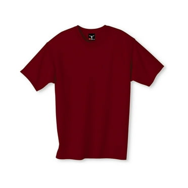 Hanes Beefy-T Men`s Short-Sleeve T-Shirt (Pack of 3) 3 Cardinal