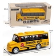 thumbnail image 2 of School Bus Model Alloy Car Model Alloy Toy Car Car Ornament Boys' Toy Car, 2 of 6