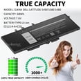 thumbnail image 4 of Batería para Laptop Menlonigt GJKNX 68Wh para Dell Latitude, 4 of 9