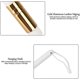 thumbnail image 3 of Eyelashes, Eyebrows, Nose Cleaning Brush, Pore Cleaning Brushes Soft Eyelash Extension Cleanser Brush Facial Black Head Remover Soft Foam Brush Beauty, 3 of 5