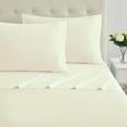 thumbnail image 2 of Sweet Home Collection 100% Combed Cotton Percale Sheet Set Made in Egypt 400 TC Ivory King, 2 of 4