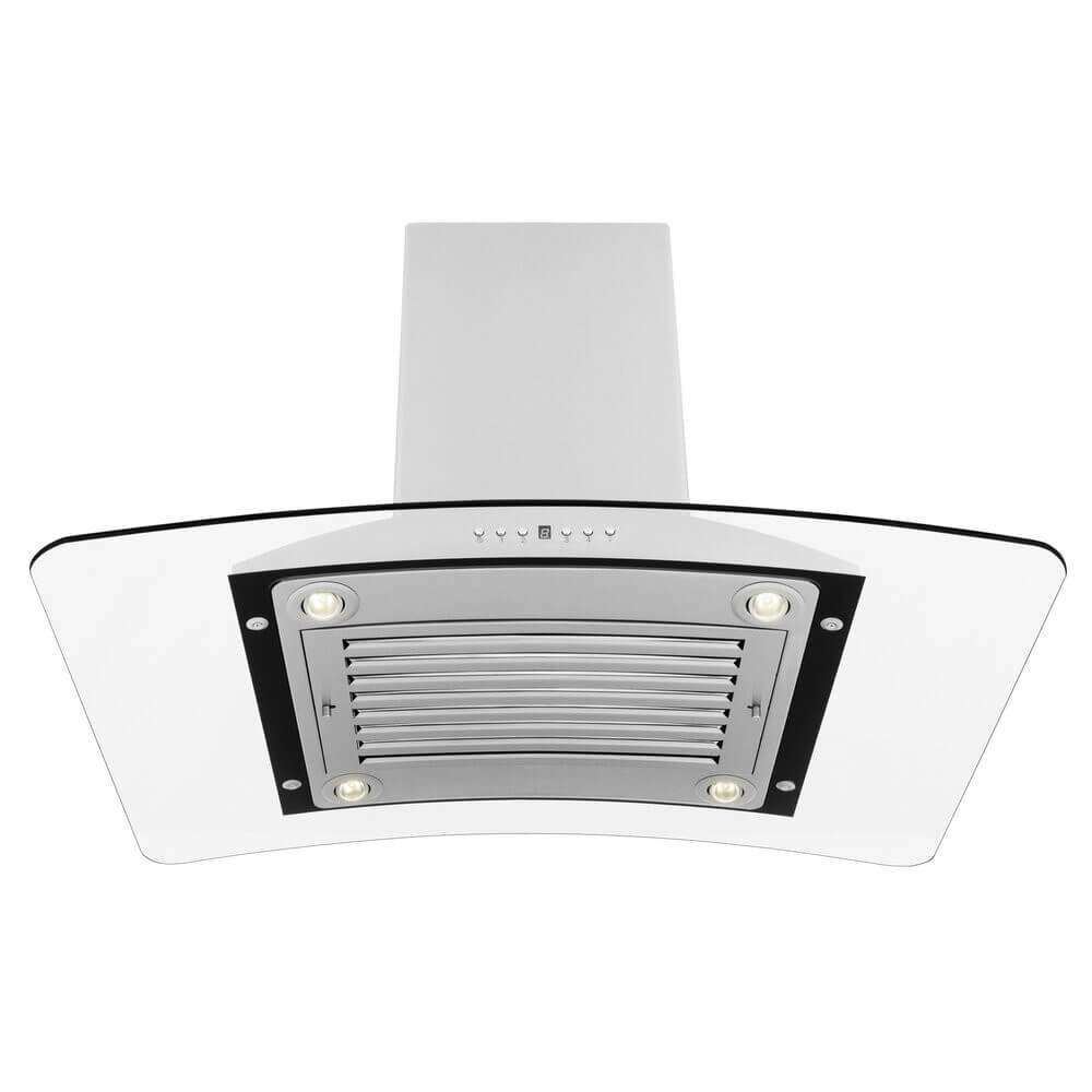 ZLINE 30 in. Island Mount Range Hood in Stainless Steel & Glass (GL9i-30)