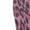 Leopard - Light Purple, variant on Women's Cheetah Print Fishnet Footless Opaque Leggings - One Size