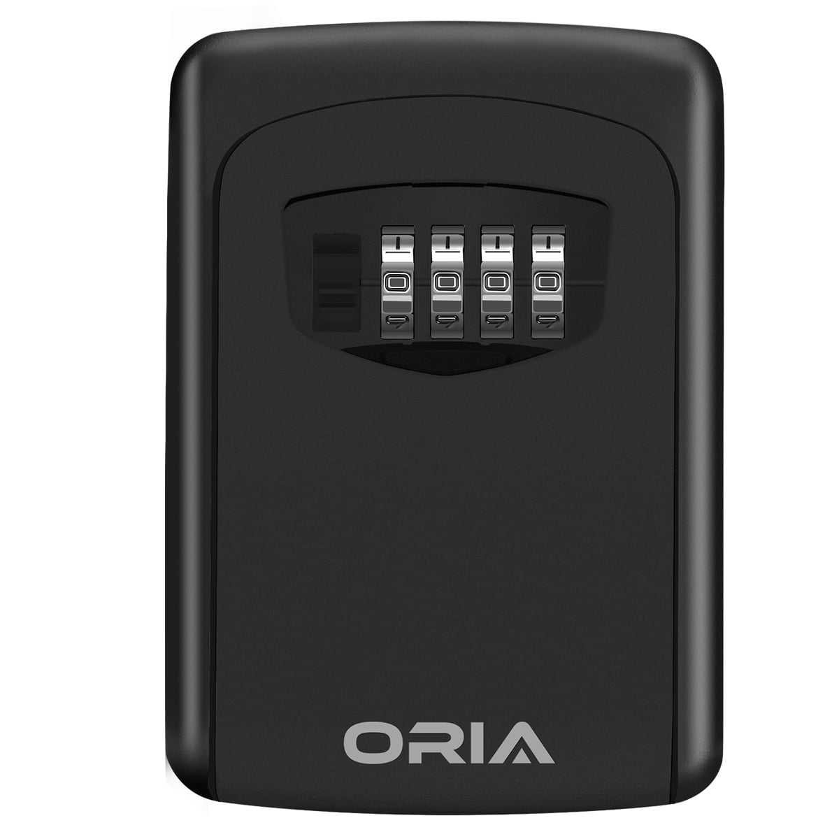 ORIA Key Storage Lock Box, 4 Digit Combination Lock Box, Wall Mounted