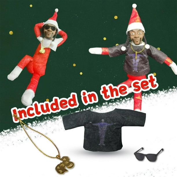 Snoop on a Stoop 2024, Snoop elf on a Shelf, Elf Doll, Box Toy 12