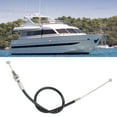 thumbnail image 1 of Outboard Throttle Cable, Small 6L2 26301 00 Throttle Cable Lightweight Stainless Steel  For Outboard Motor, 1 of 8