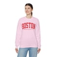 thumbnail image 7 of Boston Massachusetts Sweatshirt Gifts Crew Neck Shirt Long Sleeve Unisex, 7 of 7