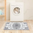 thumbnail image 3 of Anti Fatigue Mats for Kitchen Floor 18 x 30, Gray Boho Kitchen Rugs Non Slip, Farmhouse Memory Foam Kitchen Rugs and Mats Washable, Vintage Small Area Rugs, Boho Floarl Print Entryway Rug, 3 of 5