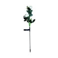 thumbnail image 2 of Xihbxyly Luces Solares para Jardín, 6 Rosas Artificiales Iluminadas, Flores de Eva Realistas, Energía Solar, Diseño Impermeable, Ideal para Jardín, Patio, Cementerio, Regalo Del Día de La Madre, 82 C, 2 of 7