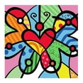 thumbnail image 1 of Romero Britto pinturas 5D DIY diamante pintura Kits resina redonda Hugtrwg Para estrenar, 1 of 9