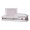 White / Pink, variant on Casket Emporium Clair Series White and Pink Steel 20-Gauge Funeral Casket, Rectangular