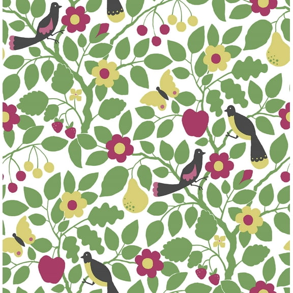 Nuwallpaper Green Paradises Peel & Stick Wallpaper